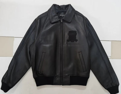 Avirex Fall Edition | Men’s Original Military Bomber Jacket – Genuine Sheepskin Leather