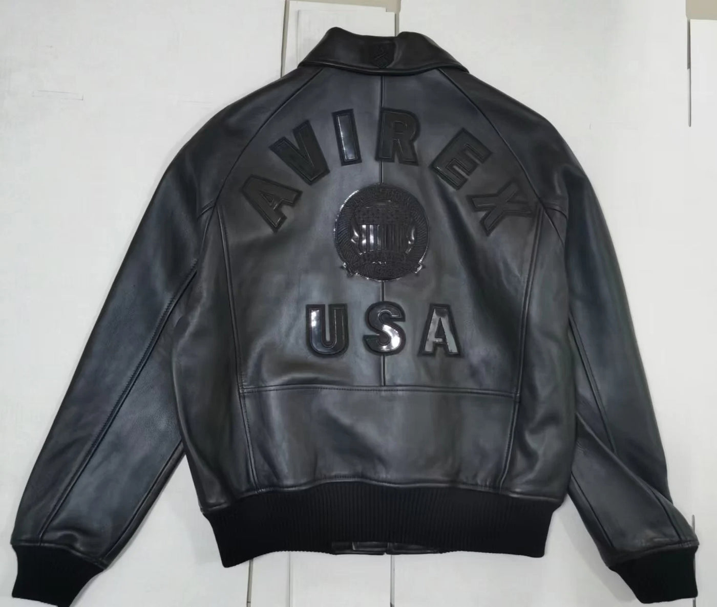 Avirex Fall Edition | Men’s Original Military Bomber Jacket – Genuine Sheepskin Leather