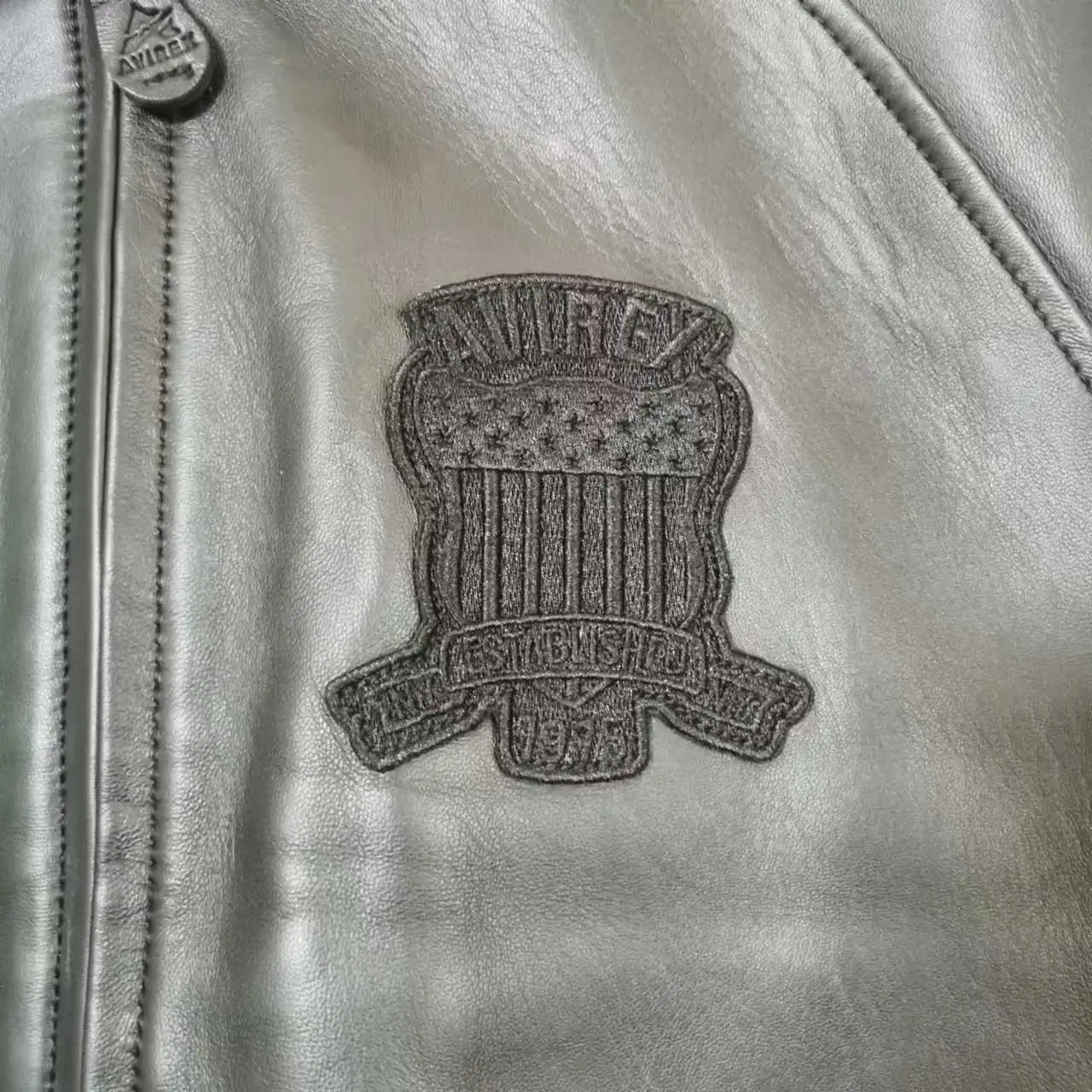 Avirex Fall Edition | Men’s Original Military Bomber Jacket – Genuine Sheepskin Leather