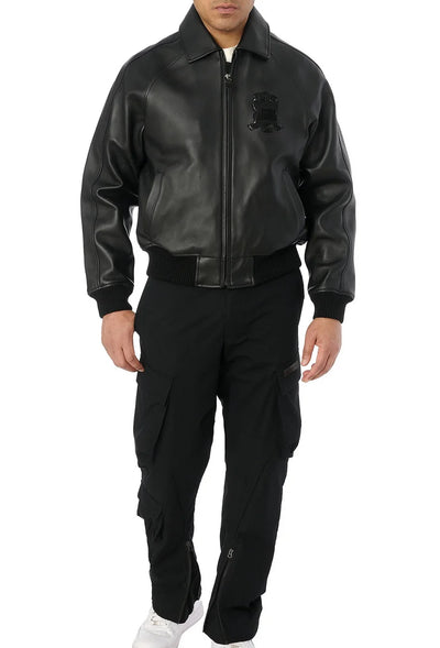 Avirex Fall Edition | Men’s Original Military Bomber Jacket – Genuine Sheepskin Leather