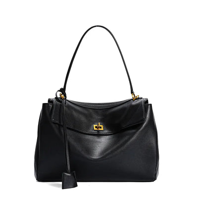 Rodeobag Premium Leather Crossbody Tote – Large Capacity Underarm Shoulder Bag for Women