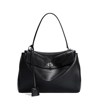 Rodeobag Premium Leather Crossbody Tote – Large Capacity Underarm Shoulder Bag for Women